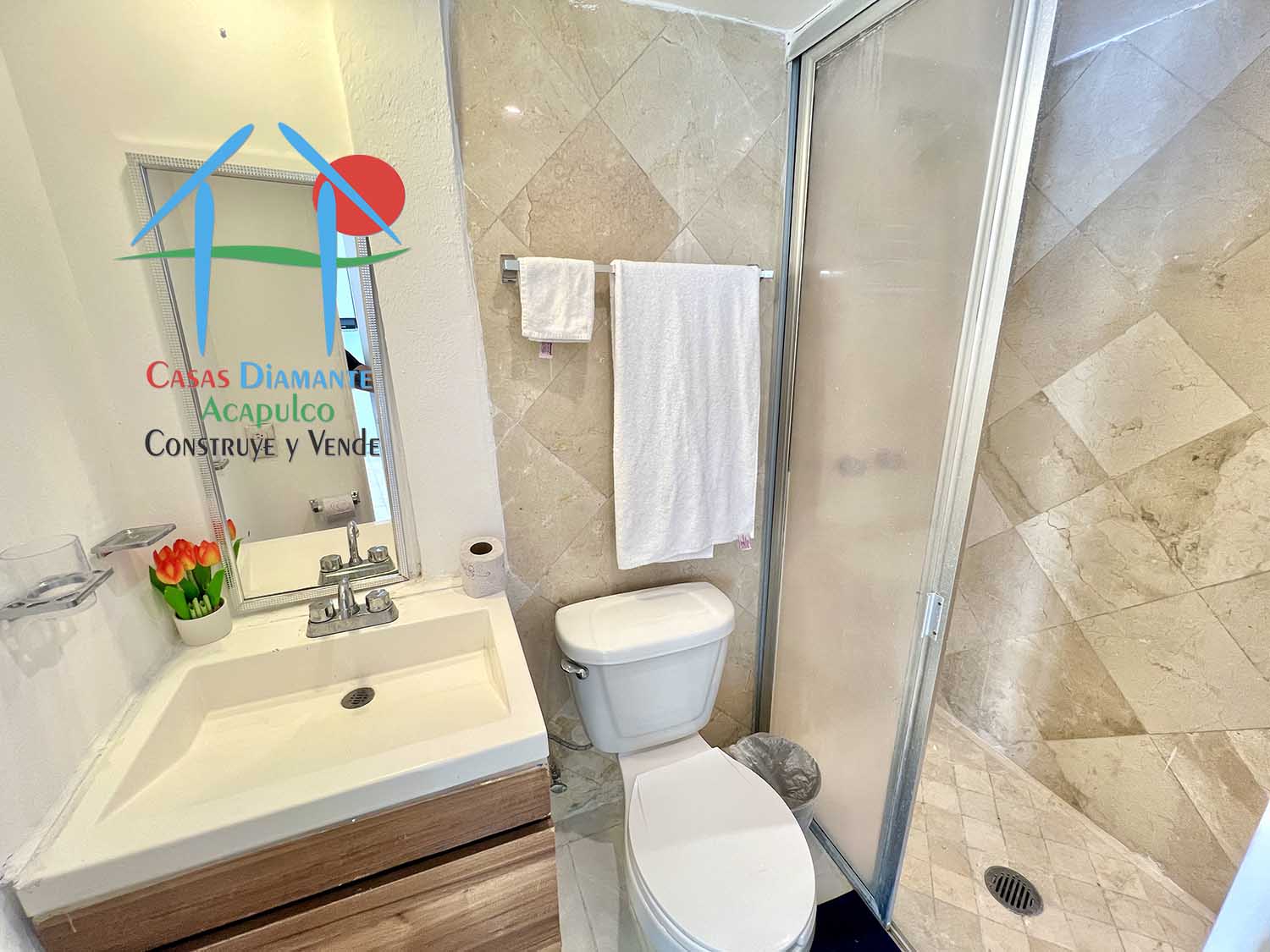 Acapulco Marqués 803 - Baño completo 2